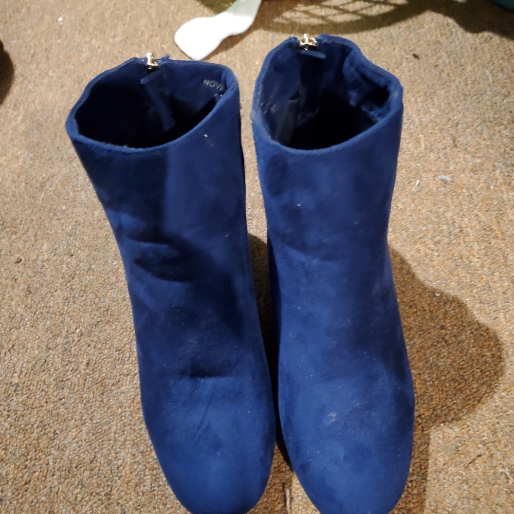 Women's Royal Blue Ankle Boots